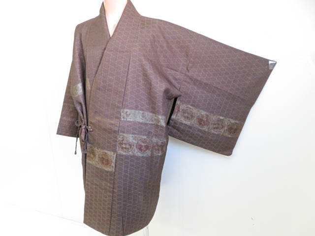 Japanese Kimono / Haori Coat Dochugi Silk